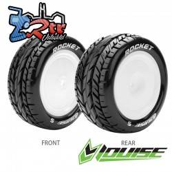 Ruedas Louise 12mm Buggy 1/10 E-Rocket Traseras LR-T3186SWKR