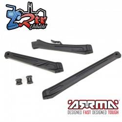 Juego de soportes de chasis HD Arrma ARA320555