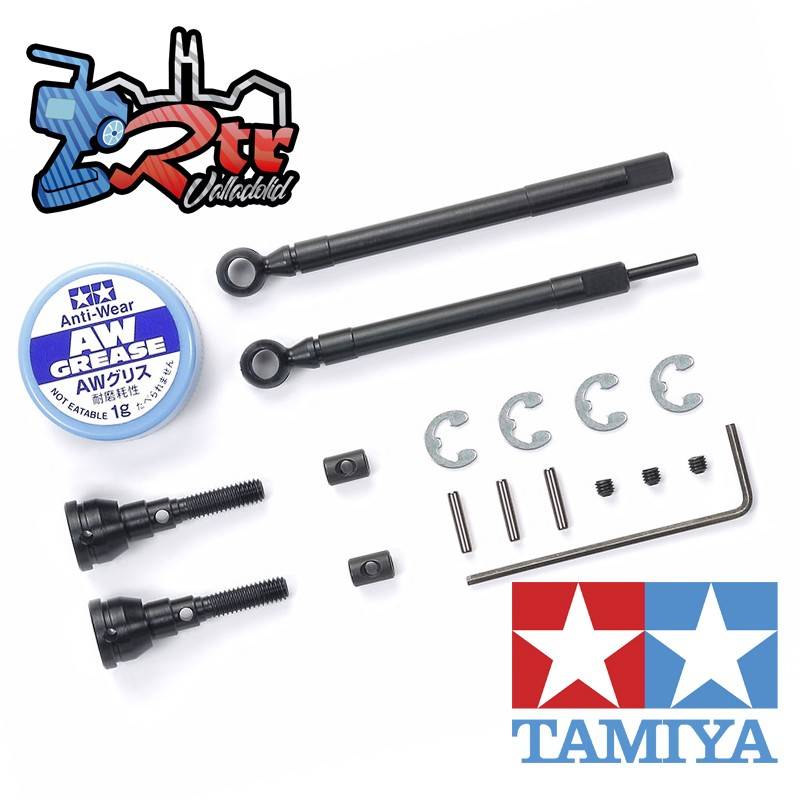 Conjunto de ejes universales de montaje frontal Tamiya CC-02 Tamiya 54984