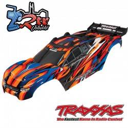Carrocería TRAXXAS Rustler 4x4 Pintada  con soportes TRA6717T