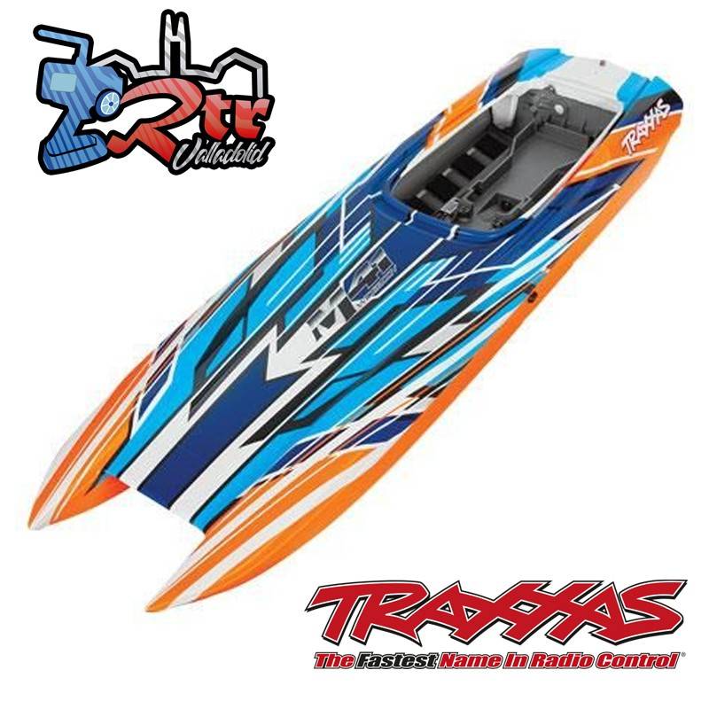 Casco DCB M41 Traxxas Anaranjado completamente ensamblado TRA5786