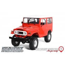 RC4WD Gelande II RTR 4WD 1/ 10 Cuerpo Cruiser Rojo