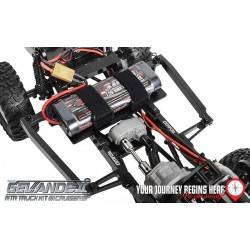 RC4WD Gelande II RTR 4WD 1/ 10 Cuerpo Cruiser Rojo
