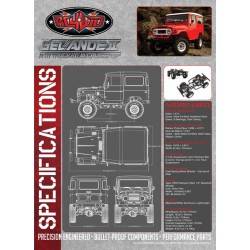 RC4WD Gelande II RTR 4WD 1/ 10 Cuerpo Cruiser Rojo