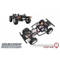 RC4WD Gelande II RTR 4WD 1/ 10 Cuerpo Cruiser Rojo