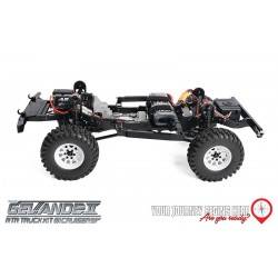 RC4WD Gelande II RTR 4WD 1/ 10 Cuerpo Cruiser Rojo