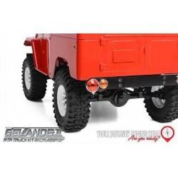 RC4WD Gelande II RTR 4WD 1/ 10 Cuerpo Cruiser Rojo
