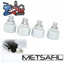Espaciadores de aluminio de 12mm 4 Piezas MT0004