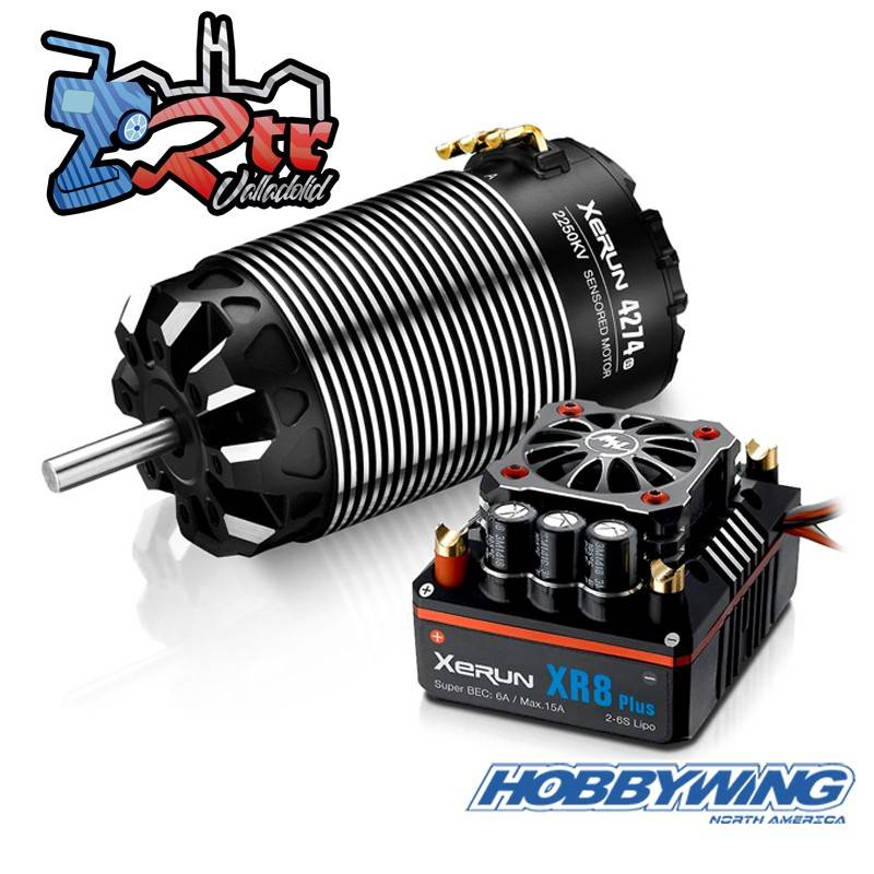 Hobbywing Xerun Justock Combo XR8 Plus Mit 7274-2250kV Truck Monster