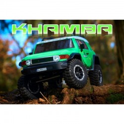 Absima Sherpa Khamba 1/10 4x4 CR3.4 6 Canales Luces RTR Verde