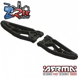 Brazos de suspensión inferiores delanteros 135 mm 1 par EXB Arrma ARA330656