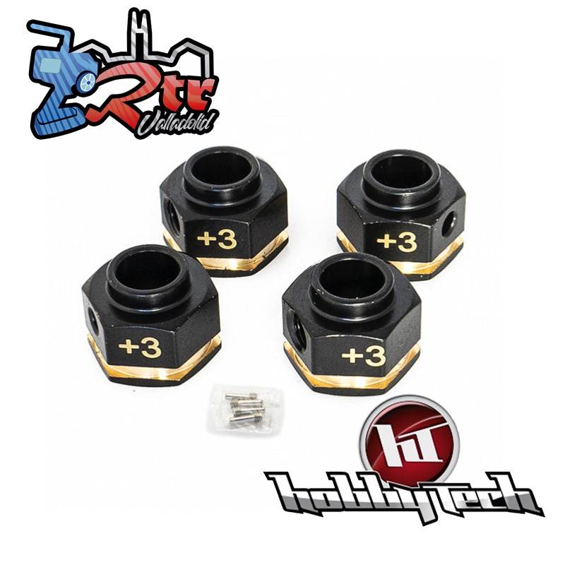 Cubos de rueda de cobre (12x8 mm) 25gr Hobbytech HT-SU1801137