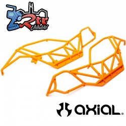 Lados de la jaula izquierda derecha (naranja) RBX10 Axial AXI231027