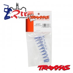 Muelles Traxxas traseros Azul TRA3757T