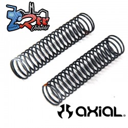 Resorte 13x62mm 1.0 Libras en Naranja Extra Suave 2 Unidades Axial AXI233014