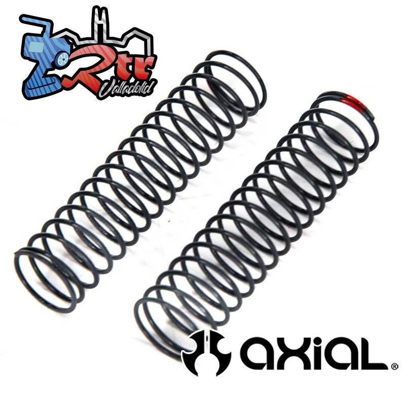Resorte 13x62 mm 1,3 libras en rojo suave 2 unidades Axial AXI233015
