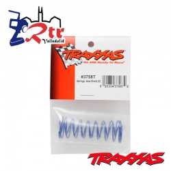 Muelles Azul Traxxas Monster 2WD TRA3758T Traseros