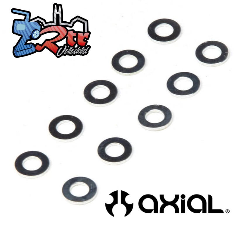 Arandela de 2,5 mm x 4,6 mm x 0,5 mm 10 Unidades Axial AXI236103