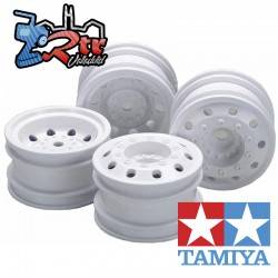 Llantas Tamiya  de Camión de Carreras 1/10 12mm 4 Unidades 54964
