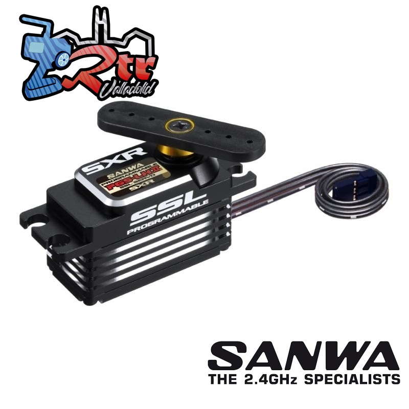 Sanwa PGS-LH2 Low Profile SXR Response (0.09s/15.6kg/7.4V) Brushless Servo