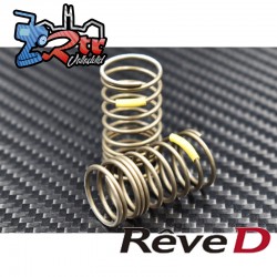 Muelle trasero Reve D “Progression-Medio Dura” for RWD Drift (32mm lenght, 9.5 turns, 2pcs) RD-010RMH