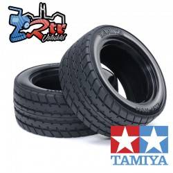 Ruedas 60D Super Radial Suaves 2 piezas para 1/10 M-Chasis Tamiya 54995