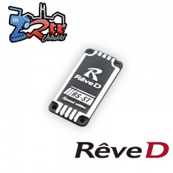 Tapa de caja inferior de aluminio Reve D para RS-ST Servo (Plata)