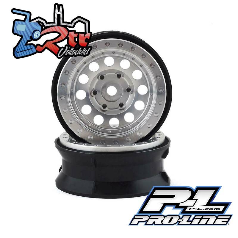 Llantas Proline 1.9" Rock Shoote Aluminio Bead-Loc PR2781-00