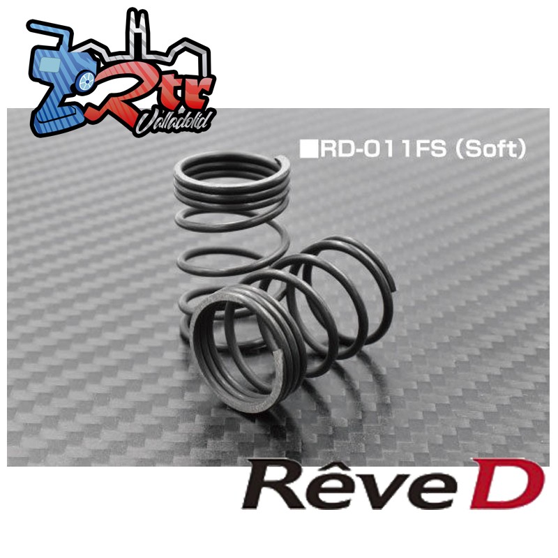 Resorte trasero Reve D R-tune 2WS (duro, 2 piezas) RD-011FS