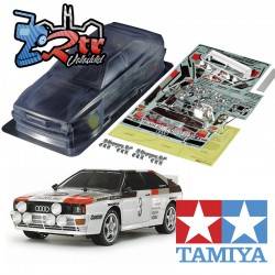Carrocería Tamiya 1/10 190mm Audi Quattro A2 Transparente