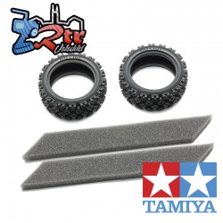 Neumáticos Tamiya Rally Block Soft 2 piezas Tamiya 54861