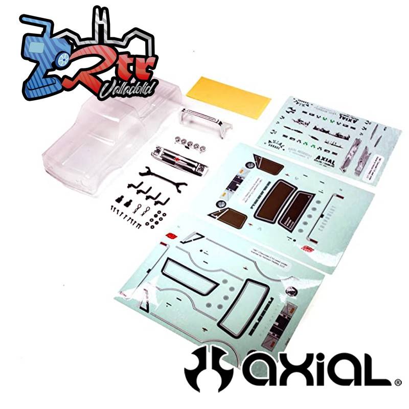Chevy C10 1967 Cuerpo transparente y precortado SCX24 Axial AXI200001