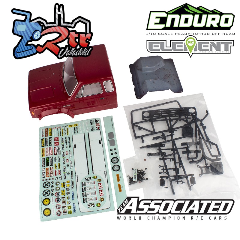 Carrocería Team Asociated Enduro Element Hd Pintada con accesorios 313mm EL42235