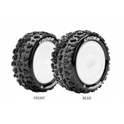 Ruedas Louise 12mm Buggy E-SPIDER Delanteras Suaves Pegadas LR-T3198SWKF