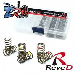 Set de Resortes Reve D trasero 3 tipos (con CAJA especial) RD-010AS