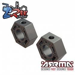Hexagonos de ruedas 17 mm Arrma ARA310910