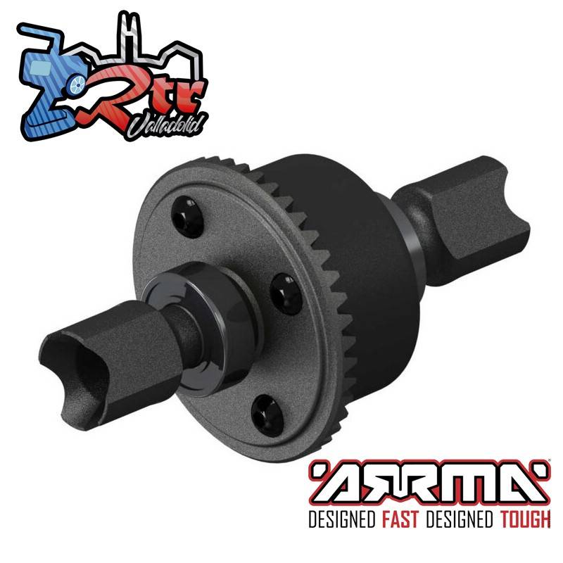 Juego de diferencial delantero trasero, recto 43T 7k Oil Arrma ARA310958