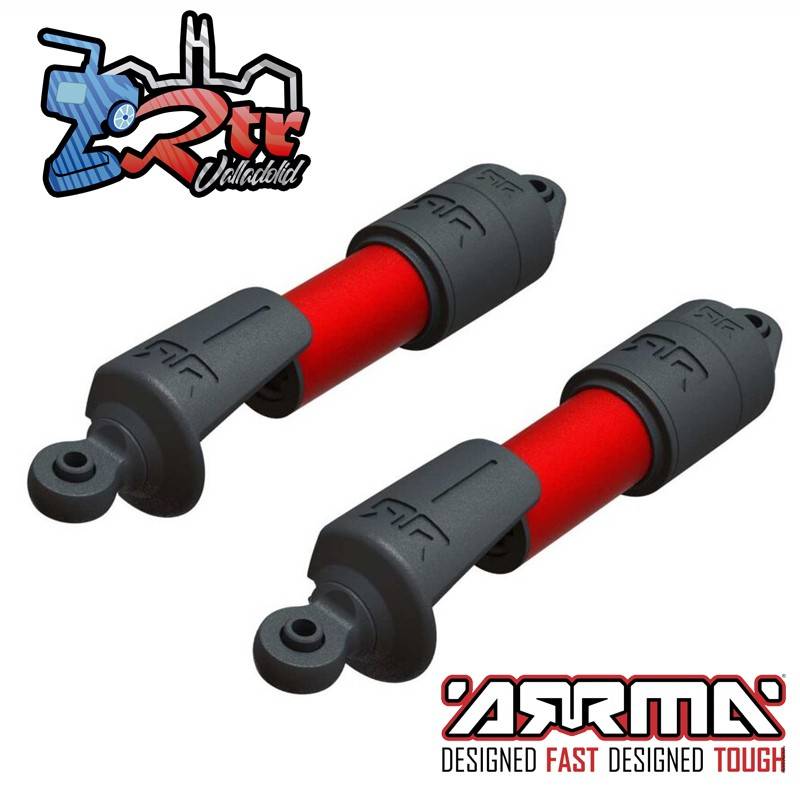 Juego de amortiguadores Aluminio 11 mm Diámetro 115 mm Longitud 500cSt Aceite Arrma ARA330678