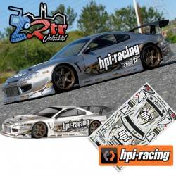 Carrocería HPI Nissan Silvia S15 200mm Transparente HPI-17530