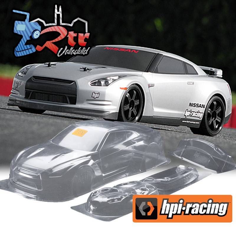 Carrocería HPI Nissan GTR R35 200mm Transparente HPI-17538
