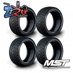 Neumáticos de rally MST LTX Realistic IR (4 piezas) 1/10 MST101035