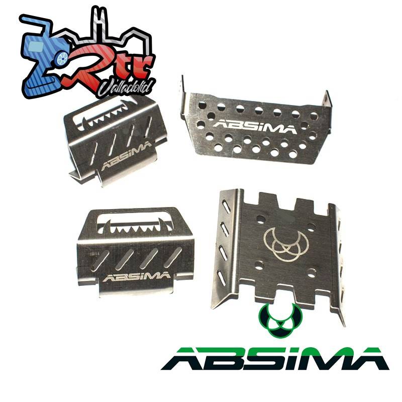 Juego de placas de deslizamiento para CR3.4 Sherpa Khanba Absima 1230709