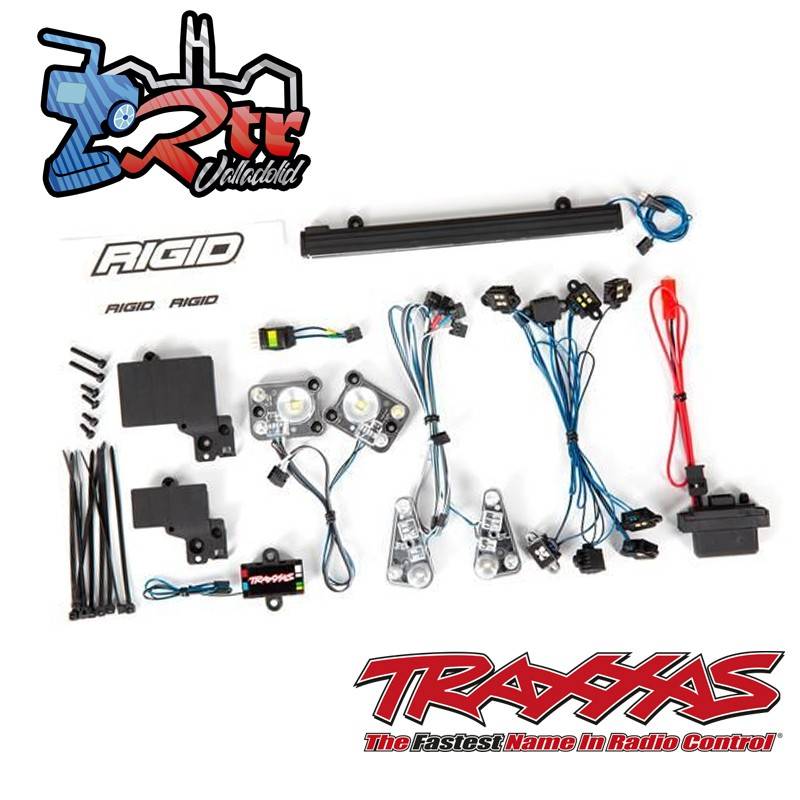Juego de luces LED, completo con fuente de alimentación Land Rover Defender Traxxas TRA8095