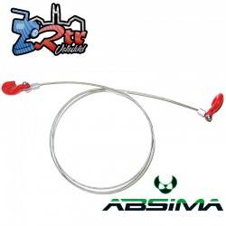 Cable de acero con ganchos 1:10 Absima 2320045