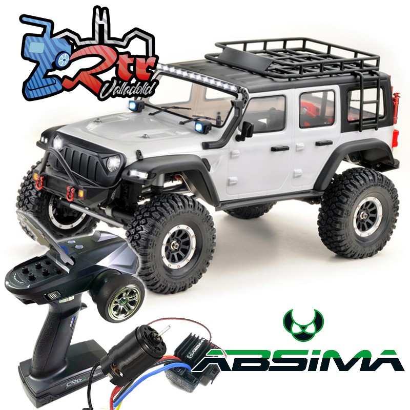 Absima Sherpa Crawler 1/10 4x4 CR3.4 6 Canales Luces RTR Blanco