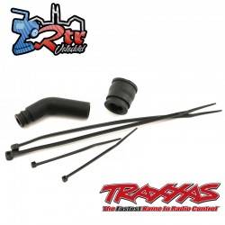 Acoplador de tubos, moldeado (Negro) / deflector de escape TRA5245X