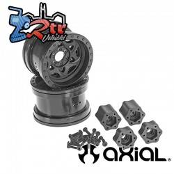Llantas Axial 2.2" Walker Evans Negro 12mm AX31118