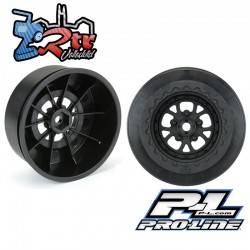 Llantas Negras Pomona Drag Spec Traseras 12mm 2.2 "/3.0" Ruedas negras 12mm PR2776-03