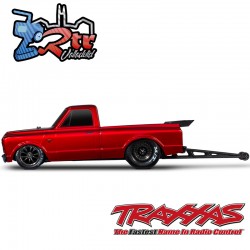 Traxxas Chevrolet Drag Slash 1/10 2Wd Brushless TSM Rojo