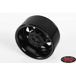 Llantas Rc4wd 1.9 acero 6 Lug Wagon Negras 4 Unidades